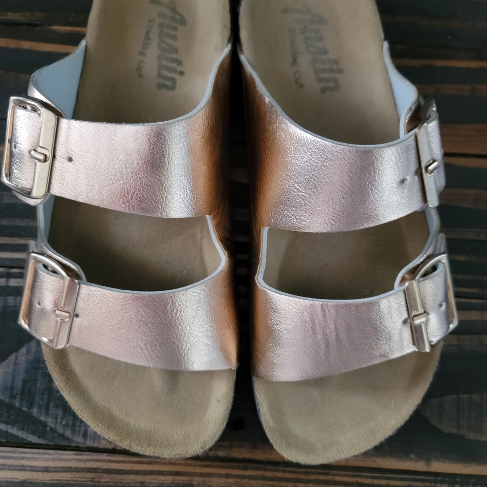 Rose gold Slides